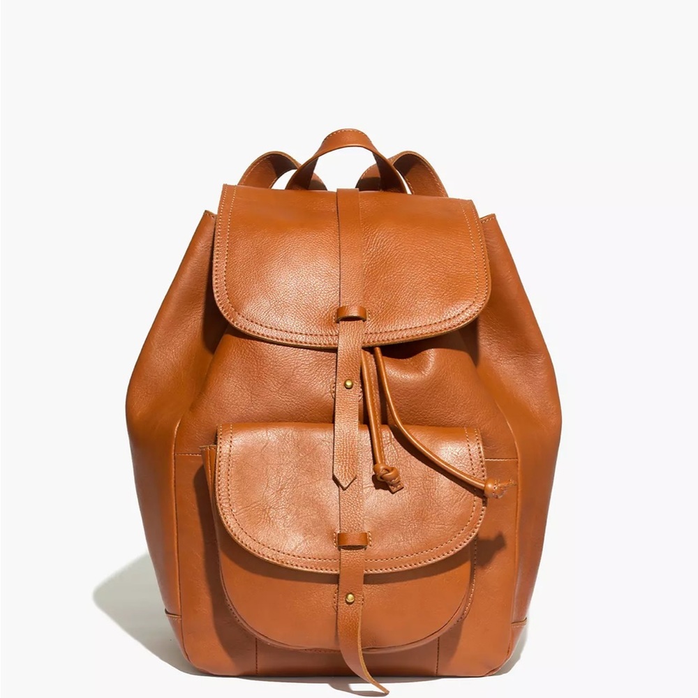 Madewell leather backpack